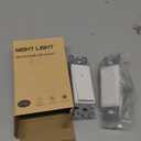 2 Pack Illuminated 3 Way Light Switch, Three Way Paddle Rocker Light Switch with LED Night Light, Automatic On/Off Sensor, 15Amp 120/277Volt, White