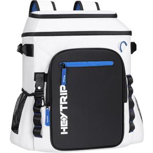 Heytrip Backpack Cooler 36/54 Cans Insulated Waterproof Cooler Bag for 20 Hours Cold Retention, Leak-Proof Camping Cooler with Multi-Compartments