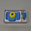 Desuccus Kids Camera Toys Christmas Birthday Gifts for Boys and Girls Kids Toys 3 4 5 6 7 8 9 Year Old HD Digital Video Camera for Toddler with 32GB SD Card (Blue)