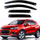 KPY Rain Guards Fit for 2014-2022 Chevrolet/Chevy Trax, Out-Channel Window Visors Vent Wind Deflectors 4PC, Car Accessories for 2013-2022 Buick Encore (Does Not Fit Encore GX)