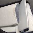 Yojoker 4PCS Orthopedic Bed Wedge Pillow Set for Sleeping, Post Surgery Foam Pillow for Body, Back and Leg Pain Relief, Triangle Adjustable Support Pillow - Acid Reflux Sleeping Pillows Navy