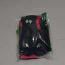 Dog Raincoat, Waterproof Dog Rain Jacket with Hood, Rain Coat with Leash Hole, Reflective Strap for Small Medium Dogs, Lightweight Puppy Clothes(Black, M) (M(Back Length13.4''))