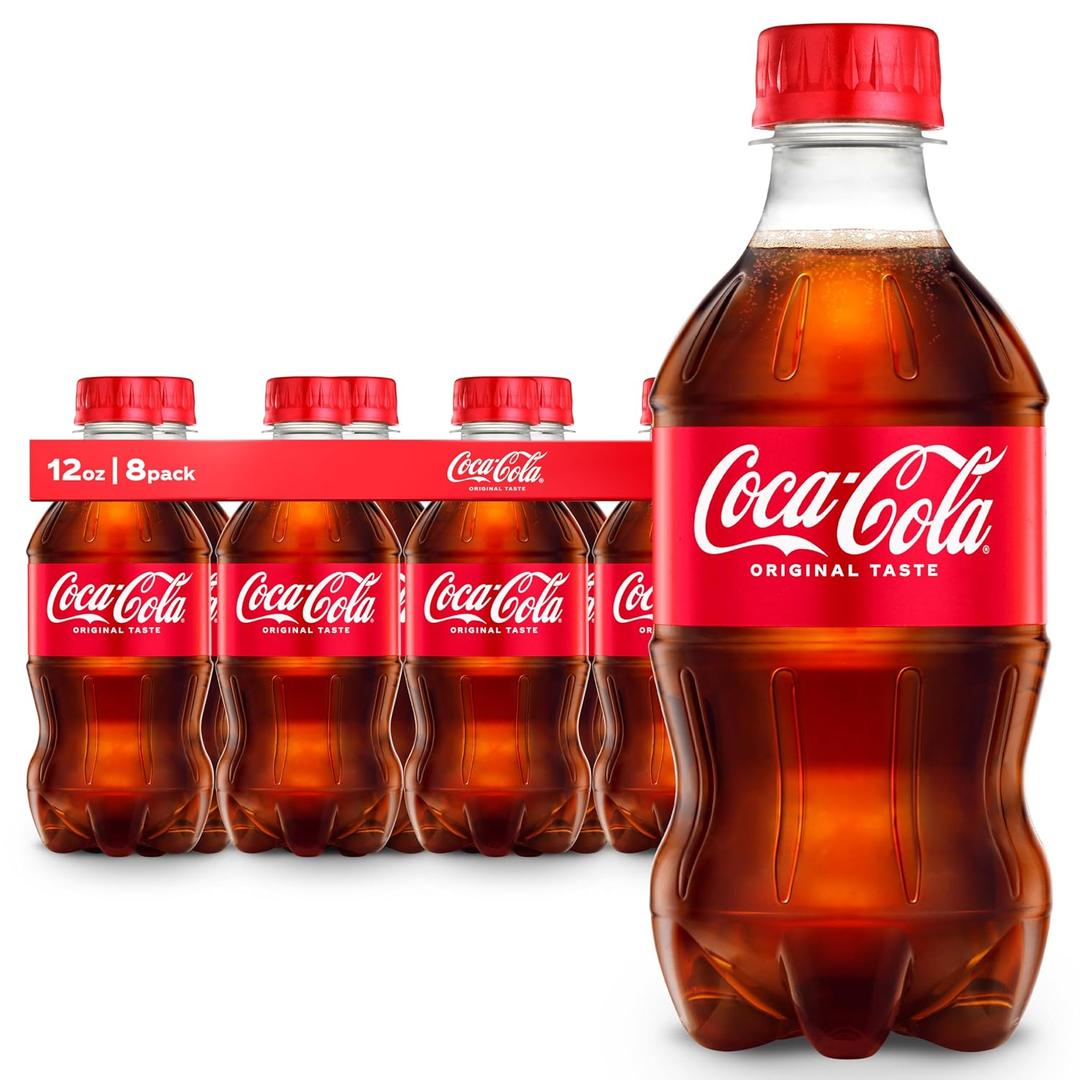 Coca-Cola® Soda Bottles, 8 pk / 12 fl oz, BBD 08/10/2026