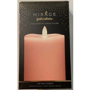 Mirage Gold Collection LED Wax Flameless Candle