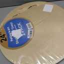 Falling in Art Unfinished Round Birch Wood Panels Kit for Painting, Wooden Canvas 2 Pack of 24 Studio 3/4" Deep, Cradle Boards for Pouring, Art, Crafts, Burning and More