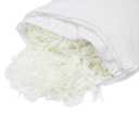 Holy Lamb Organics Woolly Shredded Memory Foam, Pack Of 4, Three Pillow Size Is 22"x20"x4", Small Pillow Size 22"x11"x3"