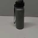 Fanhaw 20 Oz Stainless Steel Insulated Sports Water Bottles with Straw for Kids, Men and Women (Gray)