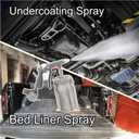 Undercoating Spray Gun Kit with 33.82oz Aluminum Cup, 360 Spray Hose Woolwax Undercoating Kit, Fluid Film Gun for Truck Bed Liner, Rubberized Undercoat & Car Rust Proofing