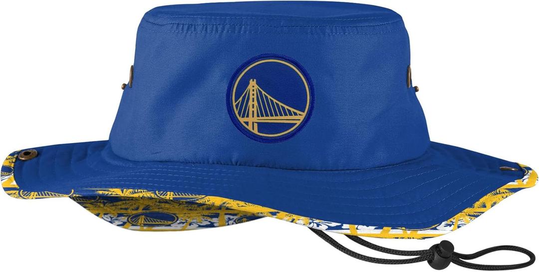FOCO NBA Team Logo Sport Outdoor Sun Boonie Hat (One Size)
