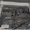 ASPO Men's Packable Lightweight Puffer Winter Jackets Detachable Hood Waterproof Warm Insulated Down Coats Hiking Snow Travel Black, XXL