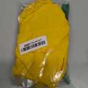 Lukovee Dog Raincoat, Adjustable Dog Rain Jacket with Clear Hooded Double Layer for Large Medium Small Dogs Puppies, Waterproof Rain Coat Poncho with Reflective Storage Pocket & Rim (Yellow,M)