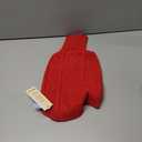 Queenmore Small Dog Pullover Sweater, Cold Weather Cable Knitwear, Classic Turtleneck Thick Warm Clothes for Chihuahua, Bulldog, Dachshund, Pug (Red, Medium)