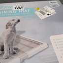 Smart Paws Large 76X62CM Pet Training Tray,Pet Training Pads Holder,Pet Toilet (Grey)