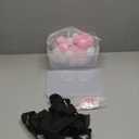 3 Sets Butterfly Baby Shower Swing Shaking Balls Game Novelty Twerk Outdoor Game Includes 3 Plastic Shake Box and 30 Balls with 40 Pcs Pink Butterfly Sticker for Family Large Group Party