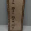 5x15 Frame Rustic Brown, Distressed 15x5 Picture Frame, Art Pic Hanging Poster Frame, 5 by 15 Gallery Family Concert Portrait Wall Photo Frame Horizontal Vertical Display Gift