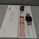 Smart Watches for Women, 1.83'' HD Fitness Tracker with Answer/Make Calls, Heart Rate/Sleep/SpO2 Monitor, 120+ Sport Modes, IP68 Waterproof, Compatible iPhone/Samsung/Android (Rose Gold)