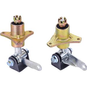 6inch Wheel Knuckle Spindle with Wheel Hub Fits for 110cc 168 200F Gokart Buggy Karting ATV UTV Quad Bike