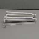 2 Wine Glasses Holder, 10 Inch Punch-free Glass Rack Holder Cabinet Storage Space-Saving for Kitchen Bar Home Wine Lovers (White)