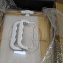 Charcuterie Board with Clear Lid, Travel Portable Cheese Board Charcuterie Boxes Cutting Boards for Kitchen, House Warming Gifts New Home, Gifts for Women (1 Compartments White)