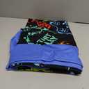 Video Gamer Boys Beach Towel with Hoodie for Kids Toddlers Age 4-8,Game Controller Black Bath Towels Shower Wrap for Boys, Hooded Poncho Beach Blanket for Pool Swimming Wearable Bath Towel for Child (30'' X 50'')