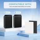 3 x 5510 5520 Replacement Filter for Winix 5510 5520 Plasmawave Air Purifier | 2 x HEPA + 2 x Activated Carbon Combo for Dust Pollen Pet Smoke, Part# 1712-0123-00