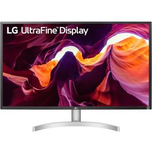 LG 27UL500-W 27-inch 4K UHD (3840 x 2160) Ultrafine Computer Monitor, IPS, AMD FreeSync, HDR10, HDMI, DisplayPort, Black Stabilizer, White