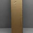 DEZ FURNISHINGS Cordless No Tool 1" Magnet Mini Blinds for Metal Doors, Room Darkening, 25" W x 42" H, White