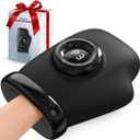 Hand Massager with Heat & Compression, Individual Finger Massage, Touch Screen & Large Display, 3 Modes 3 Intensity Levels, 3 Heat Settings, Rechargeable for Arthritis Carpal Tunnel Relief