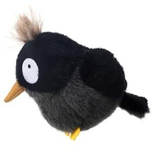 Niceween Bird Stuffed Animal 4.5 inches Myna Plush Toy Premium Quality Gift for Boys, Girls, Bird Lovers, Exquisite Desktop Decor, Holiday Present, Collector's Display