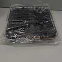 2 Set XXL Stackable Wire Basket with Bamboo Tops & Tag- Pantry Organizer and Storage Bins, Kitchen Counter Cabinet Shelf Countertop Under Sink Organizing, Food Snack Produce Onion Potato Bread Storage