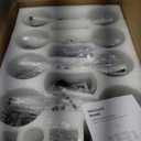 Moooni Crystal Chandelier Ceiling Fan Vintage Fandelier Luxury Caged Ceiling Fan with Light and Remote for Dining Room Living Room Bedroom Kitchen Farmhouse Entry, Black, Dia 34 inch, 8 Lights