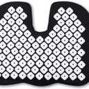 Kanjo Acupressure Seat Cushion | Memory Foam Coccyx Seat Cushion | Helps Relieve Spinal, Hip & Tailbone Pain | Acupressure Cushion for Desk Chair, 1 Count