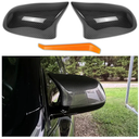 M Style Car Side Mirror Covers Caps Replacement for 2013-2018 BMW X5 F15 X3 F25(LCL) X4 F26 M40i X6 F16 Exterior Carbon Fiber Accessories Tuning Body Parts & Trim (Left-Right)