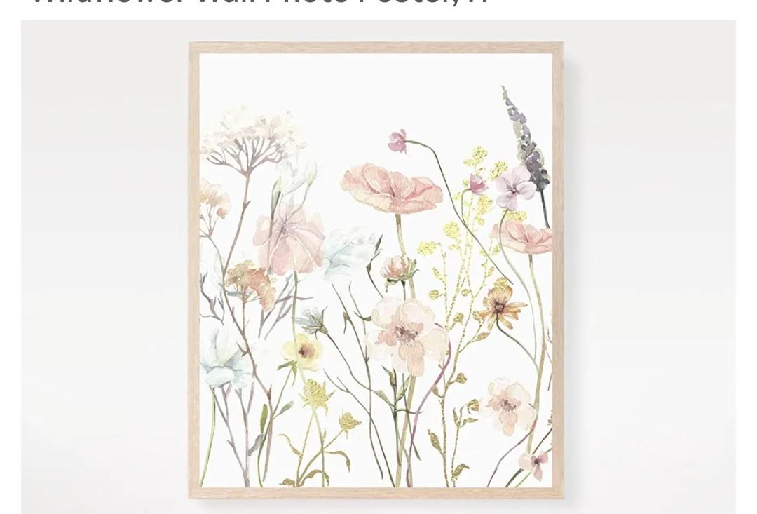 Wildflower Print 3Pack, Floral Art, Print Art Floral Wall Botanical Housewarming Home Decor Wildflower Wall Photo Poster,41