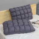 YOUR MOON Pillows Standard Size Set of 2, Soft Support Standard Pillow 2 Pack for Bed, Fluffy Down Alternative Pillow, Luxury Hotel Gel Pillows for Side Sleeping (Gray)