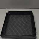 Screen Cover with Hinged Door Compatible with 10, 15 High, 20 X-Tall Gallon Aquariums/Terra Terrarium & Other Glass Tanks - Reduce The Risk of Pet Escape, Ensure Smooth Ventilation