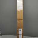 Ivilon Drapery Treatment Window Curtain Rod - Square Design 1 1/8 Rod. 48 to 86 Inch. Black