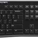 Logitech MK270 Wireless Keyboard and Mouse Combo for Windows, 2.4 GHz Wireless, Compact Mouse, 8 Multimedia and Shortcut Keys, 2-Year Battery Life, for PC, Laptop - Black