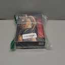 Calvin Klein Men's Underwear Micro Stretch 3-Pack Trunk (Large, 1 Black, 1 Convoy, 1 Red Gala)