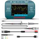 HANMATEK HO15 Handheld Digital Oscilloscope - 50MHz Bandwidth, 200MSa/s High-Precision Sampling, 2.8" TFT Display, USB Rechargeable, Signal Generator,Portable for Fieldwork