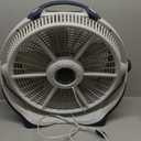 Lasko Wind Machine Fan, Air Circulator Fan with 3 Speeds, 20" Model 3300, Gray