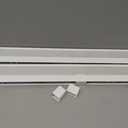 LazBlinds Cordless Cellular Shades, No Tools No Drill Blackout Honeycomb Shades Pleated Blinds for Windows, 29" W x 64" H, Silver White