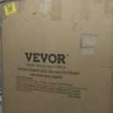 VEVOR Promotion Counter Table, Portable Tradeshow Podium Table, 30.91" x 14.96" x 71.46", Display Exhibition Counter Stand Booth Fair with Wall, Pop Up Podium with Storage Rack/Carrying Bag