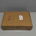 VioraWhite 12 Pcs 3.15 Inch Boho Farmhouse Christmas Ornaments Burgundy Beige Crochet Christmas Balls Modern Handmade Woven Knitted Cotton Baubles for Xmas Tree Rustic Farmhouse Holiday Decor