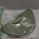 FunWheat Round Braided Placemats Set of 6 Table Mats for Dining Tables Woven Washable Non-Slip Place mats 15 inch (Olive, 6pcs)