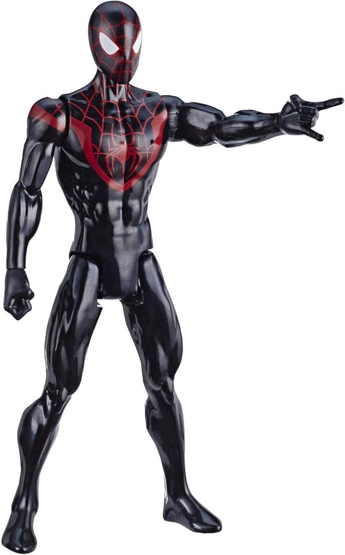 Marvel Spider-Man: Titan Hero Series Mile Morales 12"-Scale Super Hero Action Figure Toy Great Kids for Ages 4 & Up