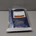 SimpleHome Ombre Room Darkening Curtains for Bedroom, Gradient Blue to Grey White Light Blocking Thermal Insulated Grommet Window Curtain/Drapes for Living Room,2 Panels, 52x54 inches Length