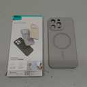 ESR for iPhone 15 Pro Max Case with MagSafe, Supports Magnetic Charging, Slim Liquid Silicone Case, Shock Absorbing, Screen and Camera Protection, Cloud Series, Grey