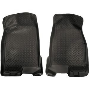 Husky Liners Classic Style Series | 2004 - 2012 Chevrolet Colorado/Canyon Crew Cab | Front Floor Liners, Black | 32511