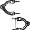 K90448 K90449 2PCS Front Upper Control Arms w/Ball Joint Compatible with 1992-1995 Honda Civic, 1993-1997 Honda Civic del Sol, 1994-2001 Acura Integra